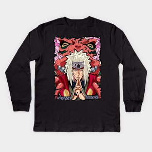 JIRAIYA MERCH VTG Kids Long Sleeve T-Shirt